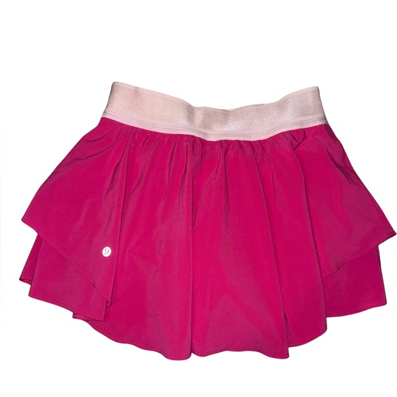 Lululemon Court Rival High-Rise Skirt Sonic Pink Womens size 6 - Picture 3 of 6